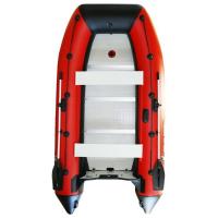 Лодка Polar Bird 340М New Merlin Стеклокомпозит (черно-красный)