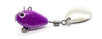 Тейл-спиннер UF Studio Hurricane 14 g.Violet glitter