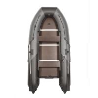 Лодка моторная килевая Пилот М-320 ЖС (серый-чёрный)