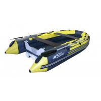Надувная лодка ПВХ Риф Скат Тритон 370 НД (пластиковый транец, НДНД)
