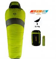 Спальный мешок кокон Tramp Hiker Regular (правый) 220*80*55 см (-20°C)