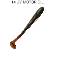 Силиконовая приманка Crazy Fish Vibro Worm 4.5" 77-115-14-6