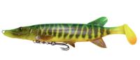 Силиконовая приманка Savage Gear 4D Pike Shad 20cm 65gr Slow Sinking 03-Fire Tiger