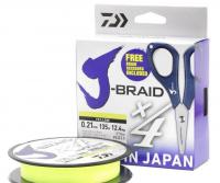 Шнур Daiwa J-Braid X4E-W/SC 135m PE#2.5 lb27 (0.21mm)
