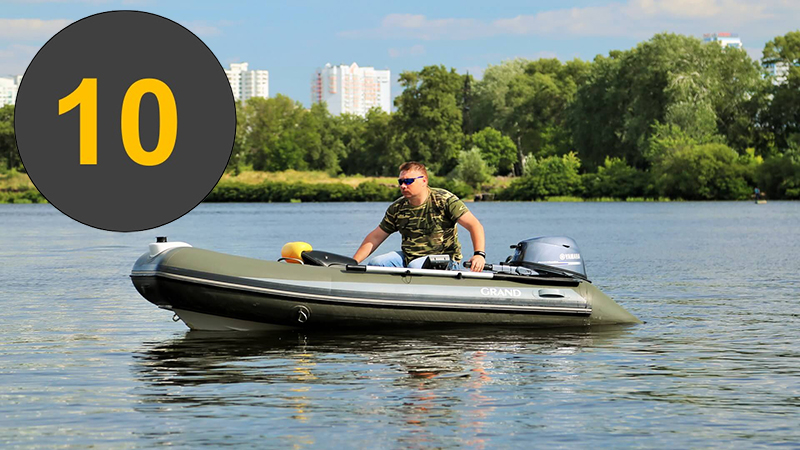 Топ 10 одноместных лодок ПВХ