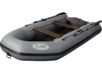 Моторно-гребная лодка Flinc FT340К (серый) модель 2025 г