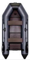 Лодка ПВХ Аква 2900 СКК (графит-чёрный)