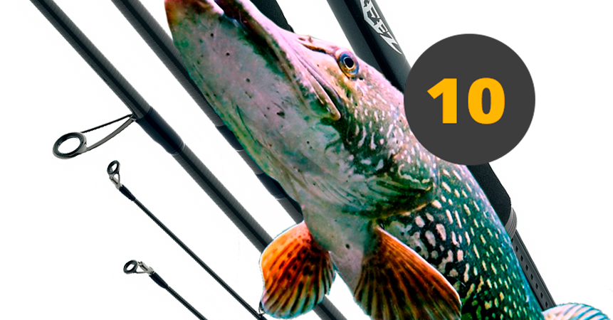Топ 10 лучших спиннингов на щуку