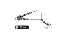 Оснастка Xbaits X Stinger Platinum 70 mm крючок 1