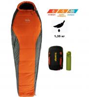 Спальный мешок кокон Tramp Fjord T-Loft Compact (правый) 200*80*50 см (-20°C)