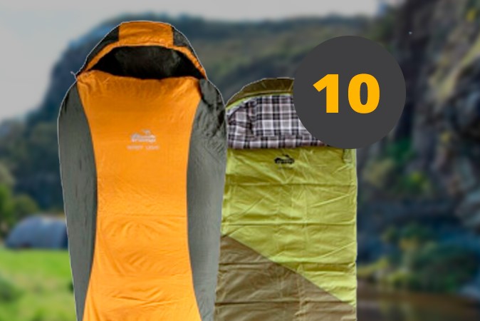 Топ-10 лучших туристических спальных мешков