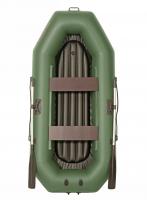 Лодка гребная под мотор Лоцман Стандарт 280 ВНД (зеленый)