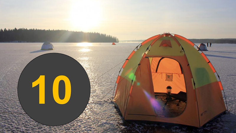 Топ 10 двухместных палаток для зимней рыбалки