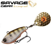 Тейл-спиннер Savage Gear Fat Tail Spin 8cm 24gr Perch