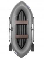 Лодка гребная Лоцман Турист 280 ВНД (серый)