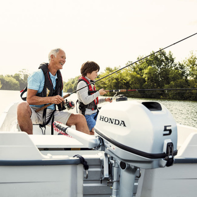 Мотор лодочный подвесной HONDA BF 5 DH-SHU
