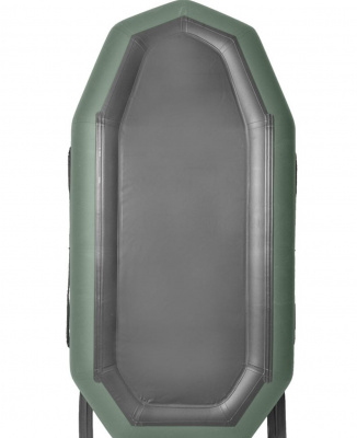 Лодка гребная под мотор Лоцман Профи С-260 МРС (зеленый)