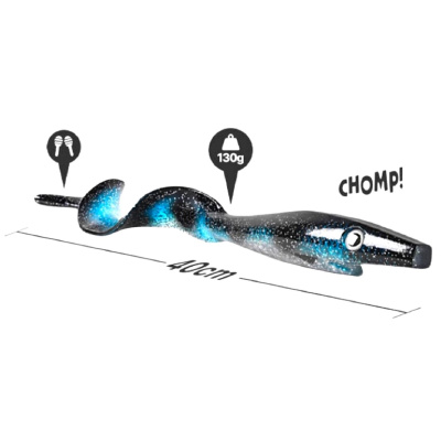 Силиконовая приманка Strike Pro Giant Pig Tail 40 #MN3 погремушка в хвосте