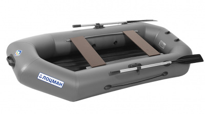 Лодка гребная Лоцман С-280 ВНД (серый)