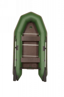 Лодка моторная килевая Лоцман М-320 ЖС (зелёный)
