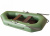 Лодка гребная Лоцман С-240 ЖС (зелёный)