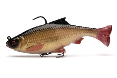 Силиконовая приманка Savage Gear 3D Roach Tail Pulse 10cm 17.5gr Rudd/ 2 штуки