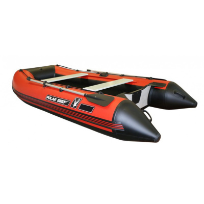 Лодка Polar Bird 385M Merlin НДНД Стеклокомпозит (серо-белый)