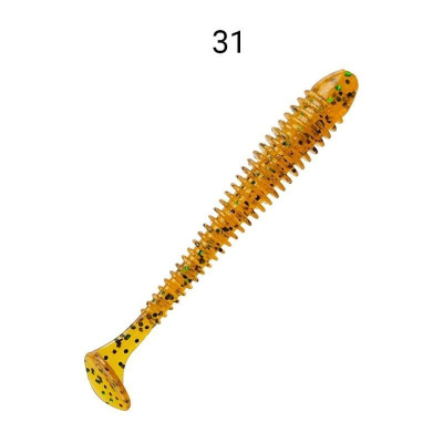 Силиконовая приманка Crazy Fish Vibro Worm 3" 11-75-31-6