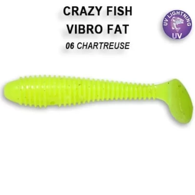 Силиконовая приманка Crazy Fish Vibro Fat 2.7" 1-71-6-6