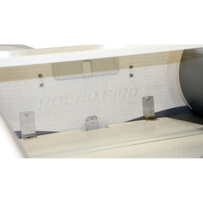 Лодка Polar Bird 360М Merlin (серо-белый) стеклокомпозит