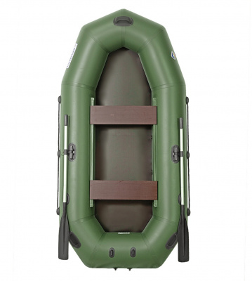 Лодка гребная под мотор Лоцман Профи 280 (зелёный)