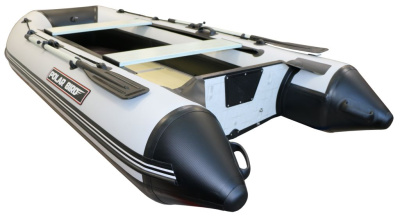 Лодка Polar Bird 340М (Лайт) Стеклокомпозит (Серо-белый)