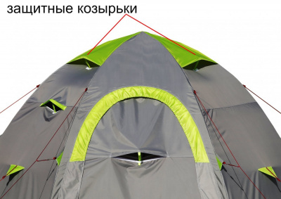 Мобильная Баня Лотос 5 (Д-образный вход + дно ПУ4000) (360х320/205 см)