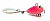 Тейл-спиннер UF Studio Hurricane 14 g.Pink