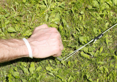 Колышки для палатки штормовые (алюминиевый сплав 9,0 х 300 мм, комплект 10 шт)