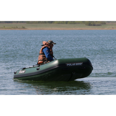 Лодка Polar Bird 340M Merlin НДНД Стеклокомпозит (зелёный)