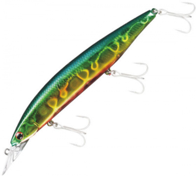 Воблер Daiwa Hirame Hunter-Z 120 S Green Gold Red Belly