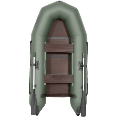 Лодка моторная Лоцман Профи 270 ЖС (зелёный)