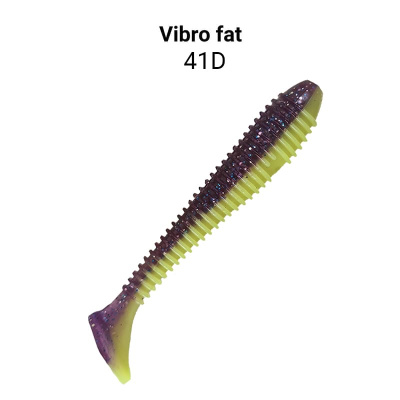 Силиконовая приманка Crazy Fish Vibro Fat 4" 15-100-41d-6