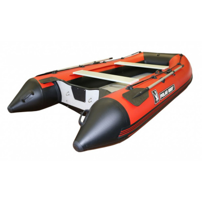 Лодка Polar Bird 385М Merlin (чёрно-красный) стеклокомпозит