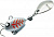 Тейл-спиннер UF Studio Hurricane 14 g. Silver GHOST