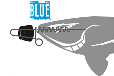 Быстросъёмное грузило X Sinker's BLUE 5gr (3шт)