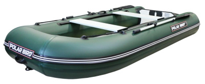 Лодка Polar Bird 340М (Лайт) Стеклокомпозит (Зелёный)