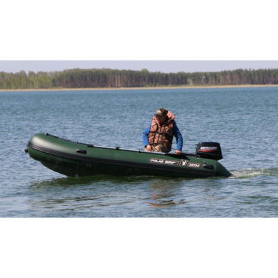 Лодка Polar Bird 340M Merlin НДНД Стеклокомпозит (зелёный)