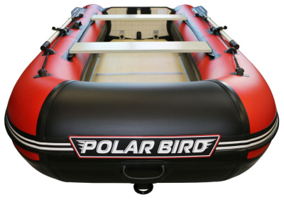 Лодка Polar Bird 320М (Лайт) Стеклокомпозит (Чёрно-серый)