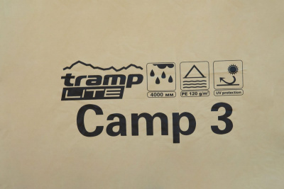 Палатка Универсальная Tramp Lite Camp 2 Sand (V2)