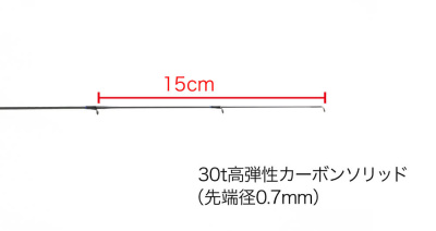 Спиннинг Crystal 57+ Clear Blue 1.7m 0.3-3gr