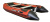 Лодка Polar Bird 360M Merlin НДНД Стеклокомпозит  (чёрно-красный) 
