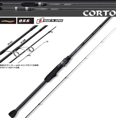 Спиннинг Graphiteleader 22 Corto 802ML-HS 2.44m max 20gr