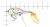 Тейлспиннер Deps Kro Spin Tail 10.5gr #10